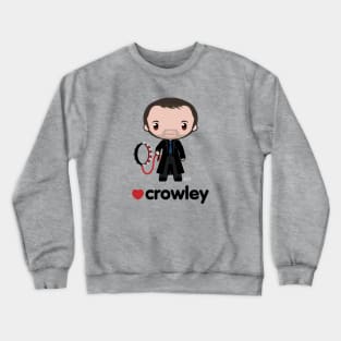 Love Crowley - Supernatural Crewneck Sweatshirt